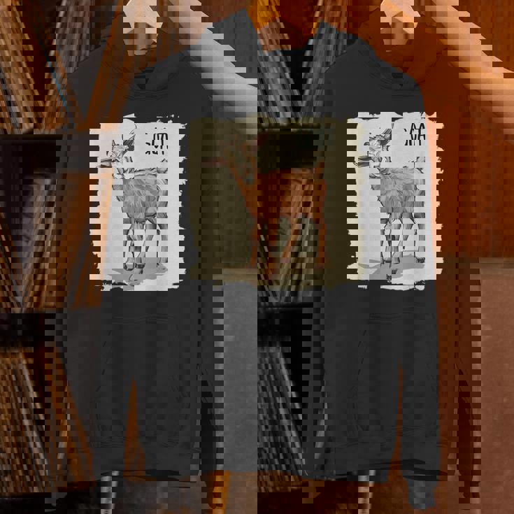 素敵な若いヤギの動物服。 パーカー