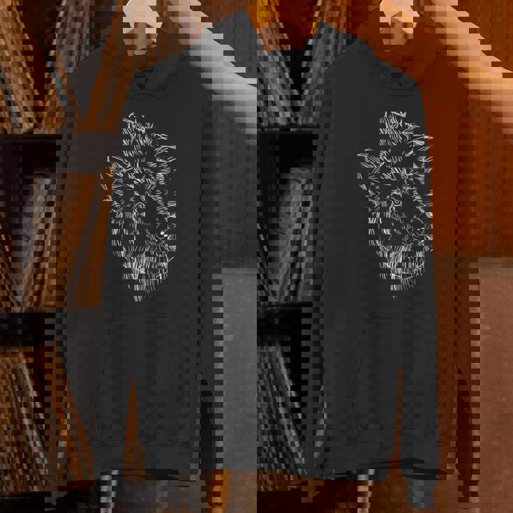 面白い ベルジアンシェパード ドッグ タービュレン パーカー