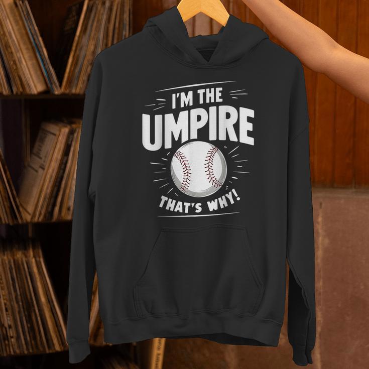 面白い野球審判シャツ メンズ I Am The Umpire パーカー