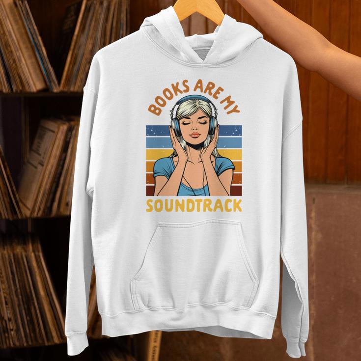 Audiobook Lover Bookish Audiobooked Books Are My Soundtrack Unisex Hoodie Audiobook Lover Bookish Audiobooked Books Are My Soundtrack Unisex Hoodie