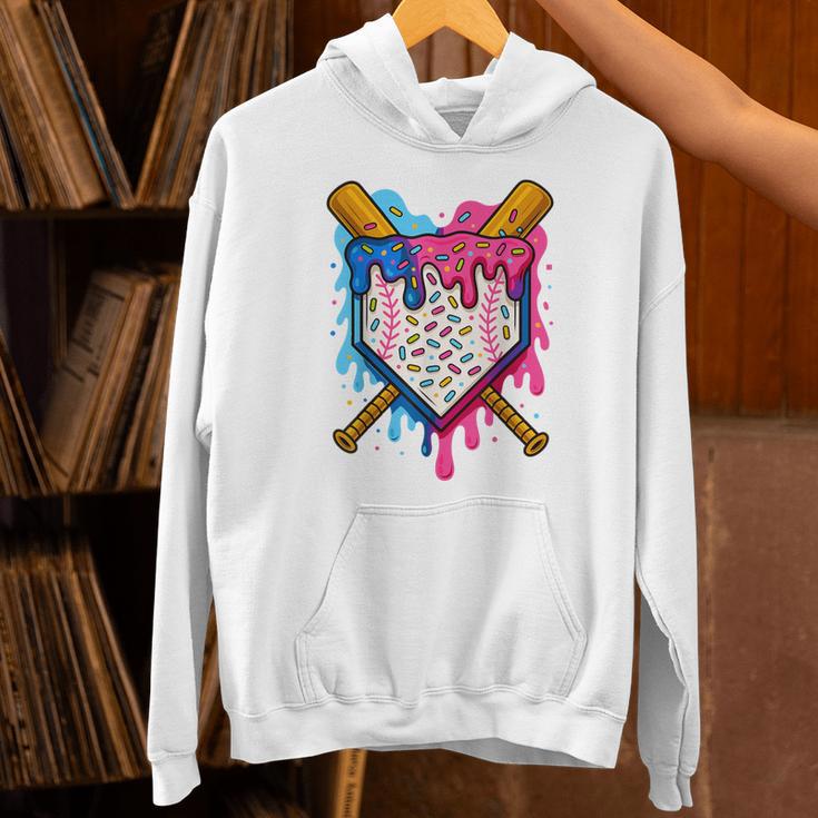 Baseball Boys Ice Cream Drip Baseball Unisex Hoodie Baseball Boys Ice Cream Drip Baseball Unisex Hoodie