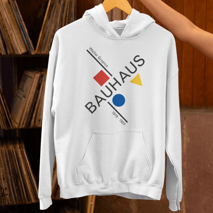 Bauhausムーブメントtシャツ、1923年建築作品。 パーカー