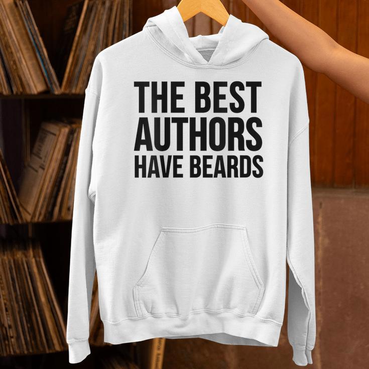 Book Author The Best Authors Have Beards Unisex Hoodie