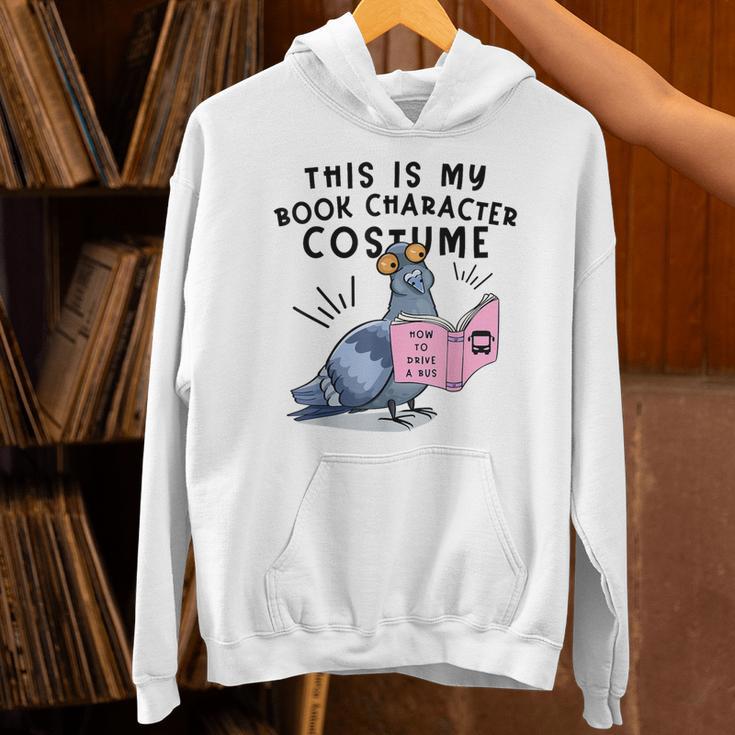 This Is My Book Character Costume Pigeon Kids Reading Unisex Hoodie This Is My Book Character Costume Pigeon Kids Reading Unisex Hoodie