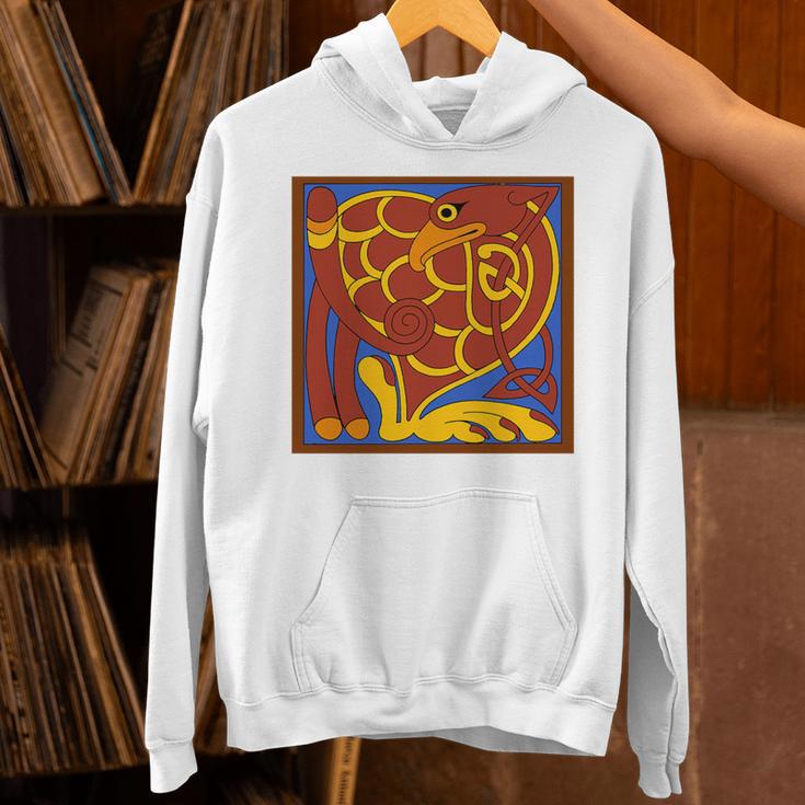 Book Of Kells Celtic Knot Medieval Bird Premium Tri-Blend Unisex Hoodie Book Of Kells Celtic Knot Medieval Bird Premium Tri-Blend Unisex Hoodie