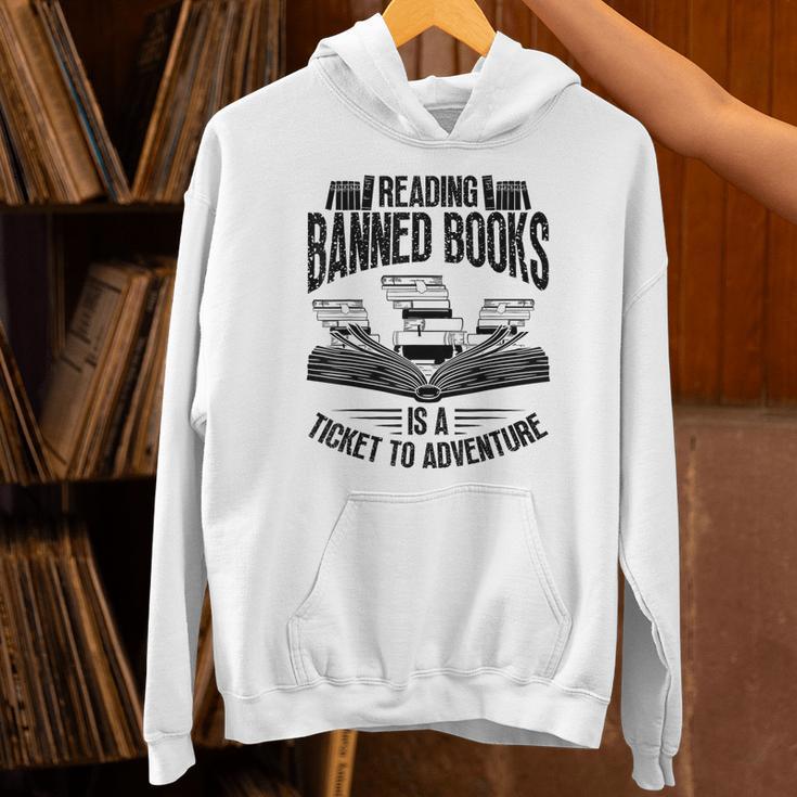 Book Lover Banned Book List Banned Book Set Librarian Unisex Hoodie