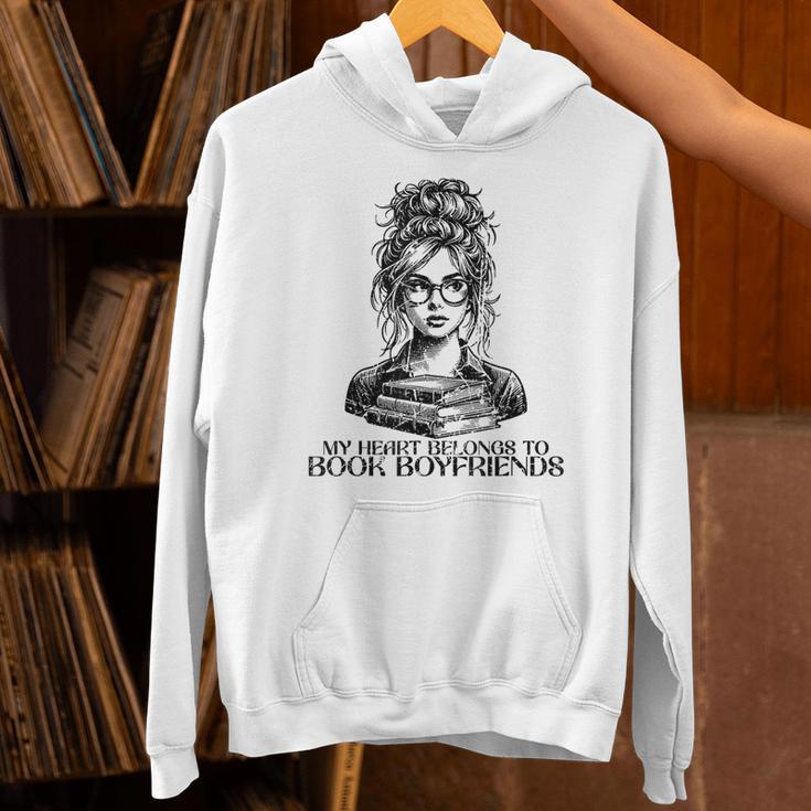 Book Lover Bent Over a Book Unisex Hoodie Book Lover Bent Over a Book Unisex Hoodie