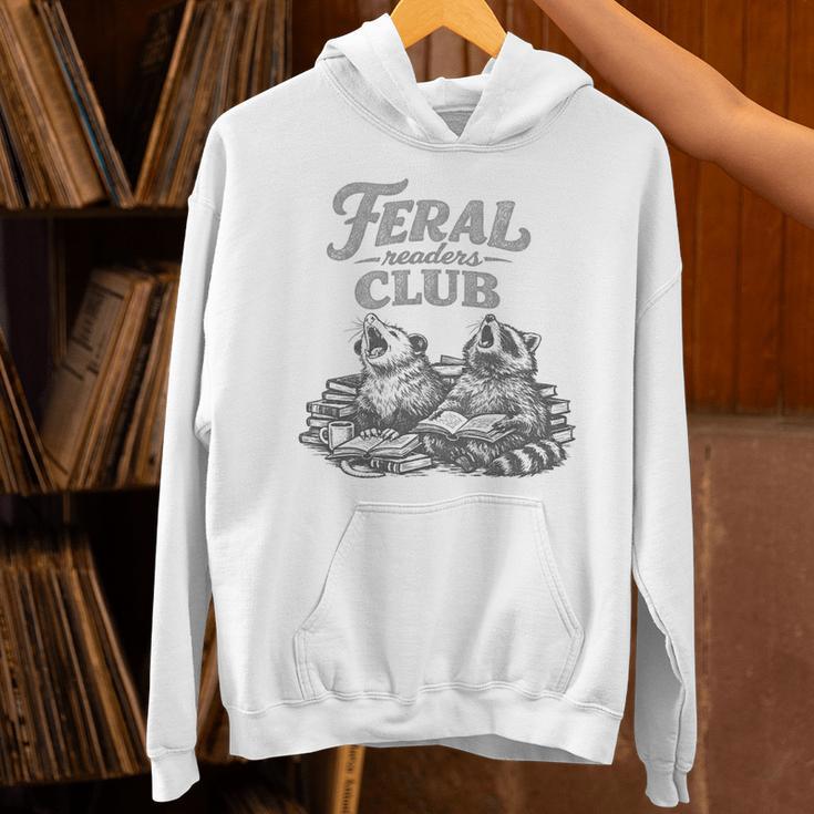 Book Lover Bookworm Feral Readers Club Raccoon Opossum Premium Tri-Blend Unisex Hoodie Book Lover Bookworm Feral Readers Club Raccoon Opossum Premium Tri-Blend Unisex Hoodie
