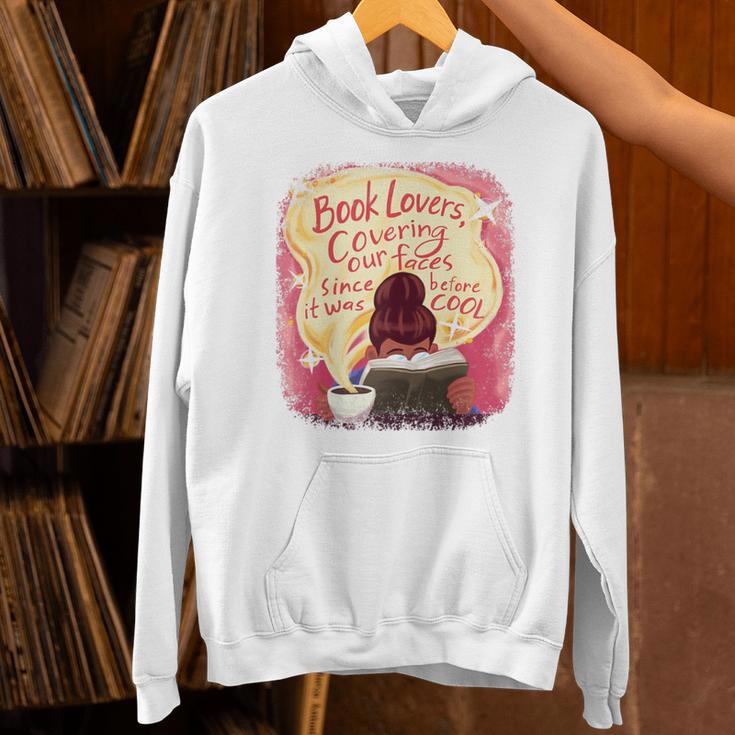 Book Lovers Covering Our Faces Unisex Hoodie Book Lovers Covering Our Faces Unisex Hoodie