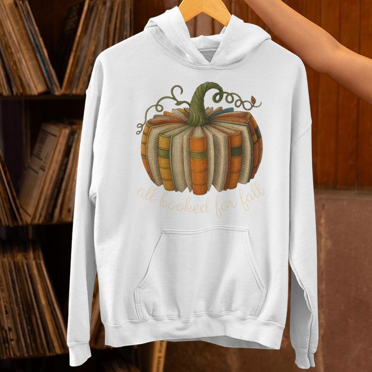 All Booked For Fall Book Pumpkin Reading Halloween Teacher Unisex Hoodie All Booked For Fall Book Pumpkin Reading Halloween Teacher Unisex Hoodie
