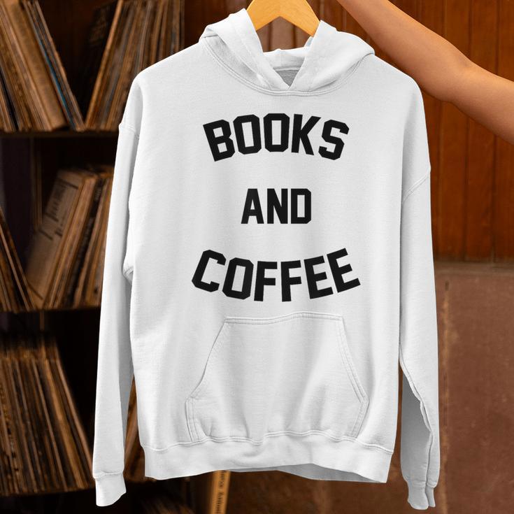 Books And Coffee Reading Lover Unisex Hoodie