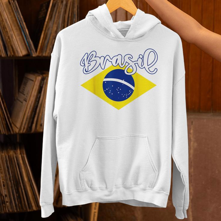 Brazilian Flag Colors National Brazil Brasil パーカー