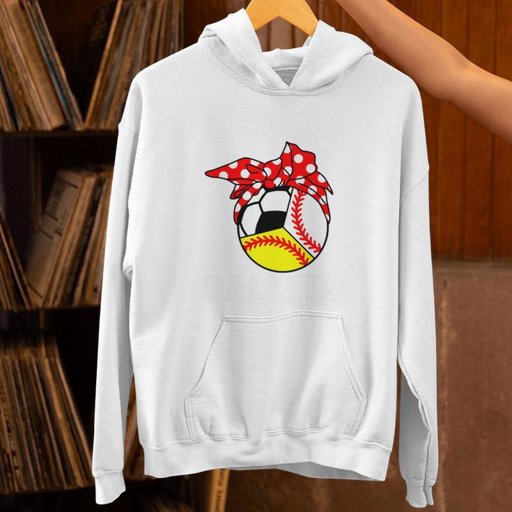 Busy Raising Ballers Baseball Softball Soccer Mom Premium Tri-Blend Unisex Hoodie Busy Raising Ballers Baseball Softball Soccer Mom Premium Tri-Blend Unisex Hoodie