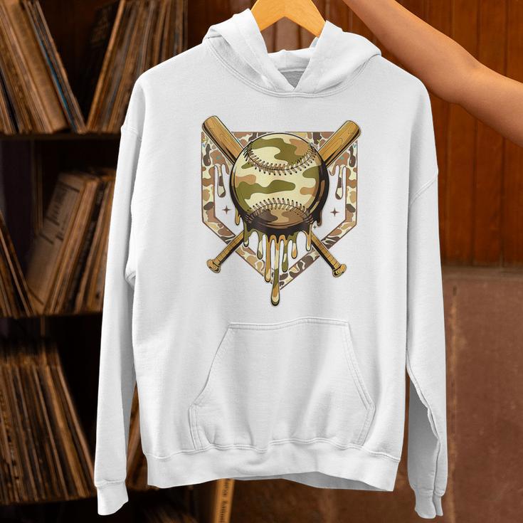 Camo Baseball Dripping Military Camouflage Sports Men Boy Unisex Hoodie Camo Baseball Dripping Military Camouflage Sports Men Boy Unisex Hoodie