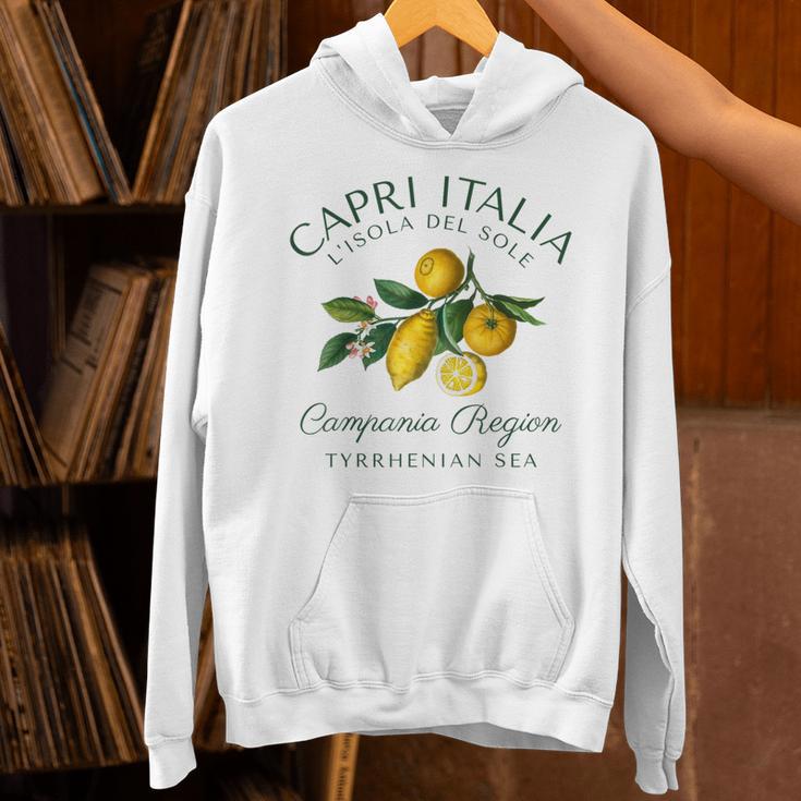 Capri Italia レモン 旅行 カンパニア ティレニア海 イタリア パーカー