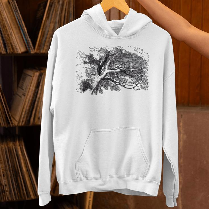 Cheshire Cat Alice In Wonderland Classic Book Premium Tri-Blend Unisex Hoodie