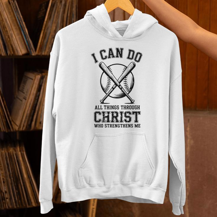 Christian Baseball Philippians 4 Unisex Hoodie Christian Baseball Philippians 4 Unisex Hoodie