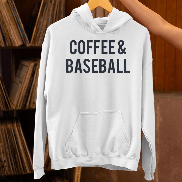 Coffee And Baseball Unisex Hoodie Coffee And Baseball Unisex Hoodie