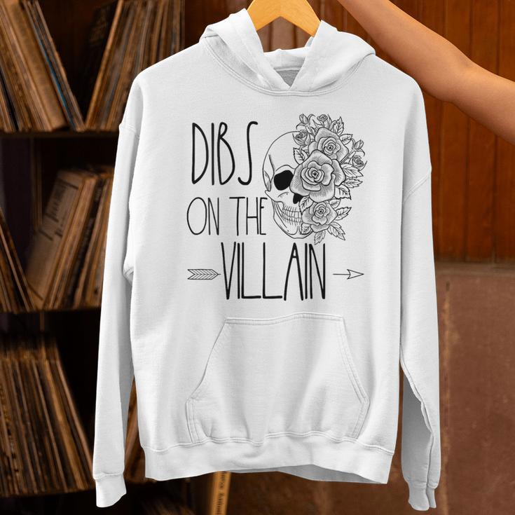 Dibs On The Villain Dark Romance Reader Romantasy Book Lover Unisex Hoodie Dibs On The Villain Dark Romance Reader Romantasy Book Lover Unisex Hoodie