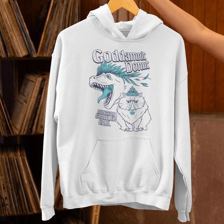 Dungeon Crawler Carl Princess Donut And Mongo Drawing Book Unisex Hoodie Dungeon Crawler Carl Princess Donut And Mongo Drawing Book Unisex Hoodie