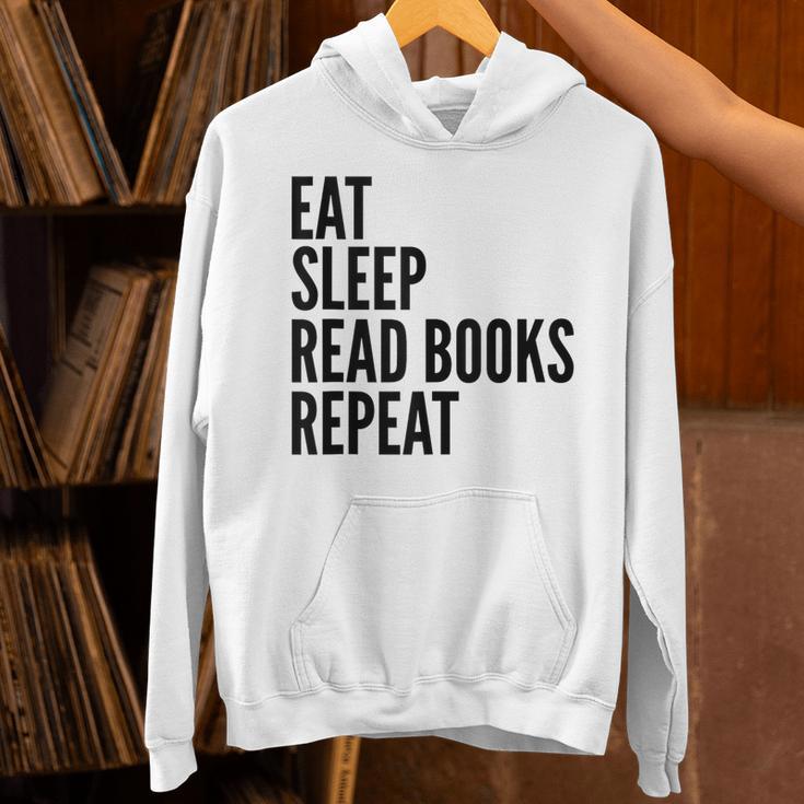 Eat Sleep Read Books Repeat Book Reader Unisex Hoodie Eat Sleep Read Books Repeat Book Reader Unisex Hoodie