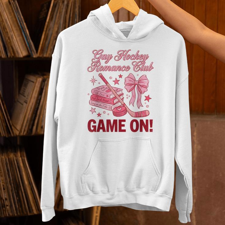 Gay Hockey Romance Club Bookish Smutty Spicy Book Lover Unisex Hoodie Gay Hockey Romance Club Bookish Smutty Spicy Book Lover Unisex Hoodie