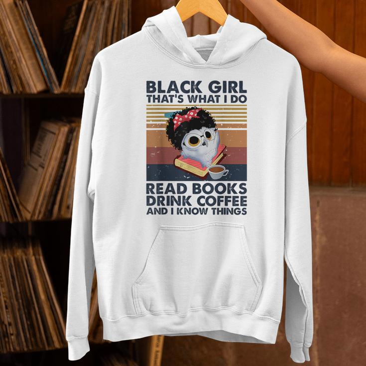 Girl Owl That's What I Do Read Books Unisex Hoodie Girl Owl That's What I Do Read Books Unisex Hoodie