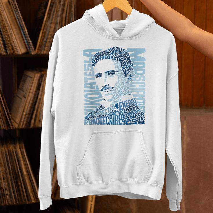 Glitschika s ニコラ・テスライラストtシャツ パーカー