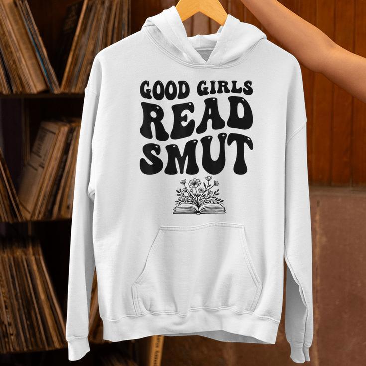 Good Girls Read Smut Book Flower Good Reader Saying Unisex Hoodie Good Girls Read Smut Book Flower Good Reader Saying Unisex Hoodie