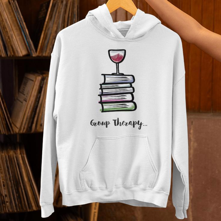 GROUP THERAPY Book Club Unisex Hoodie GROUP THERAPY Book Club Unisex Hoodie