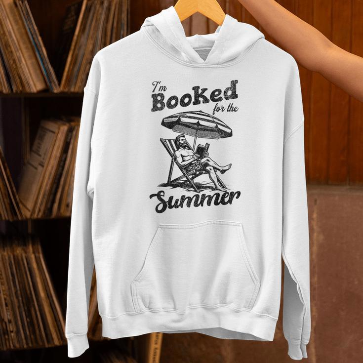 I'm Booked For The Summer Retro Vacation Beach Read Book Men Unisex Hoodie I'm Booked For The Summer Retro Vacation Beach Read Book Men Unisex Hoodie