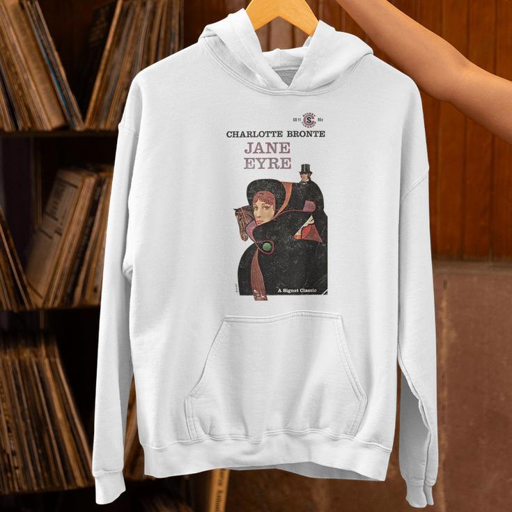 Jane Eyre Charlotte Bronte Vintage Book Cover Unisex Hoodie