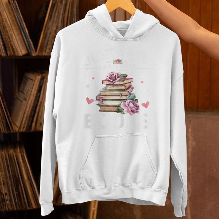 Just A Girl Who Loves Books Shirt Books Lover Girls Bookworm Unisex Hoodie Just A Girl Who Loves Books Shirt Books Lover Girls Bookworm Unisex Hoodie