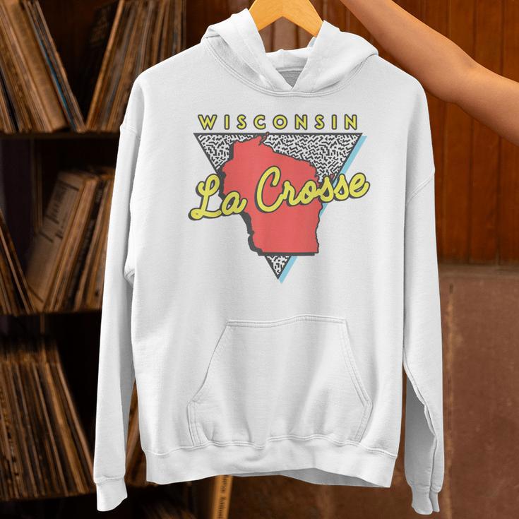 La Crosse ウィスコンシン ヴィンテージ Wi レトロ トライアングル パーカー