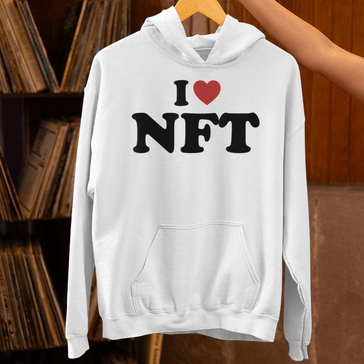 I Love Nft パーカー