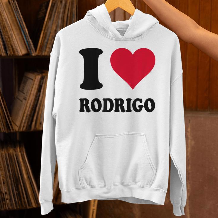 I Love Rodrigo パーカー