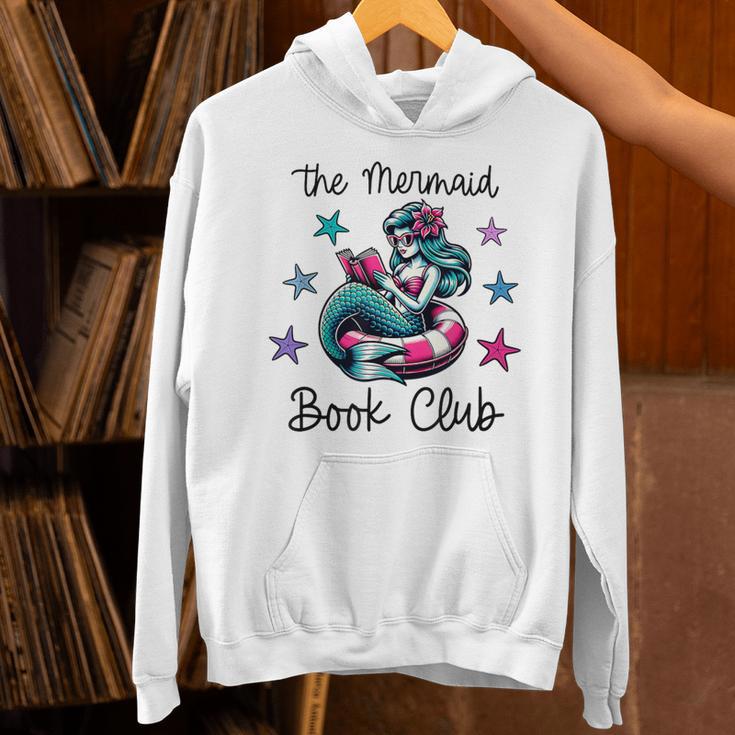 The Mermaid Book Club Summer Trendy Cute Reading Unisex Hoodie