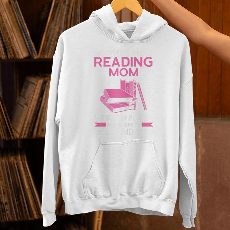 Never Mess With a Reading Mom Books Mother Unisex Hoodie