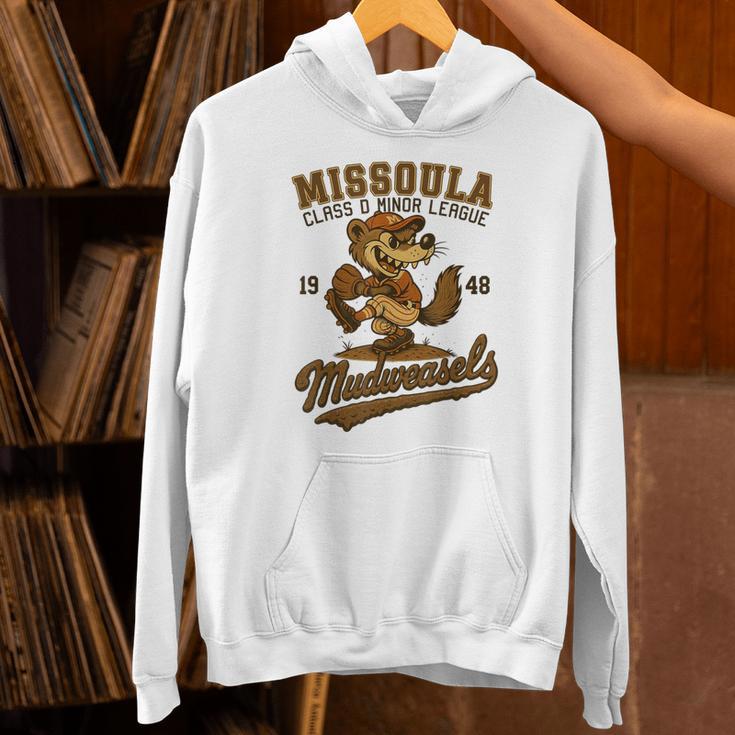 Missoula Mudweasels Retro Minor League Baseball Unisex Hoodie Missoula Mudweasels Retro Minor League Baseball Unisex Hoodie