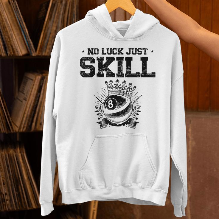 No Luck Justkill ビリヤードキュー プールスヌーカー パーカー