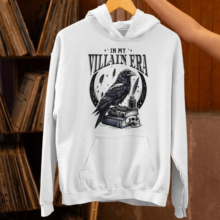 Novel Book Reading Dark Romance Romantasy Lover NS In My Villain Era Morally Grey Books Novel Lover Bookworm Unisex Hoodie
