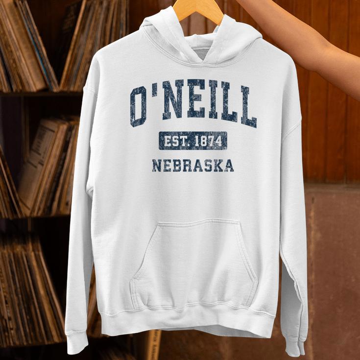 O'neill ネブラスカneビンテージアスレチックスポーツデザイン パーカー