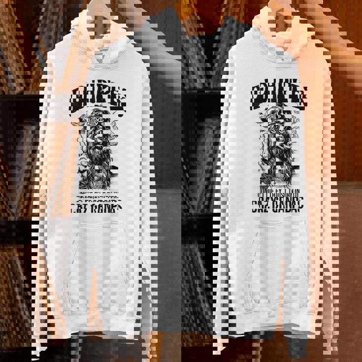 Old Hippies Don't Die They Turn Into Crazy Grandpas パーカー