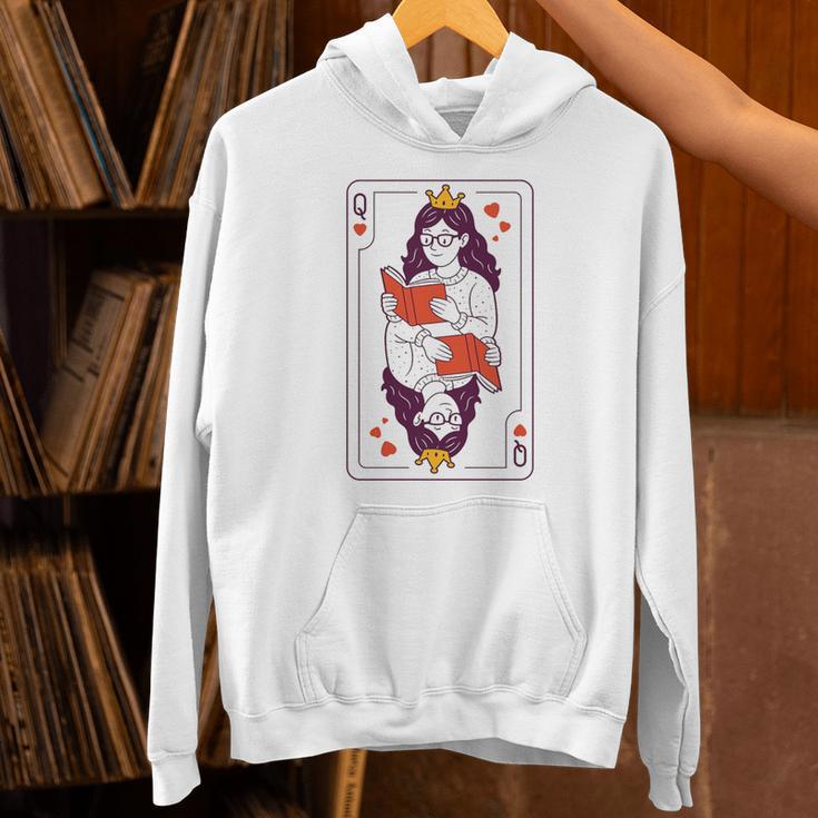 Queen Of Books Premium Tri-Blend Unisex Hoodie Queen Of Books Premium Tri-Blend Unisex Hoodie
