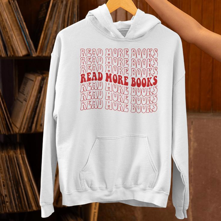 Read More Books Read More Books Read More Books Unisex Hoodie