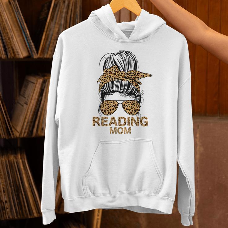 Reading Mom Books Lover Mom Library Mother's Day Unisex Hoodie