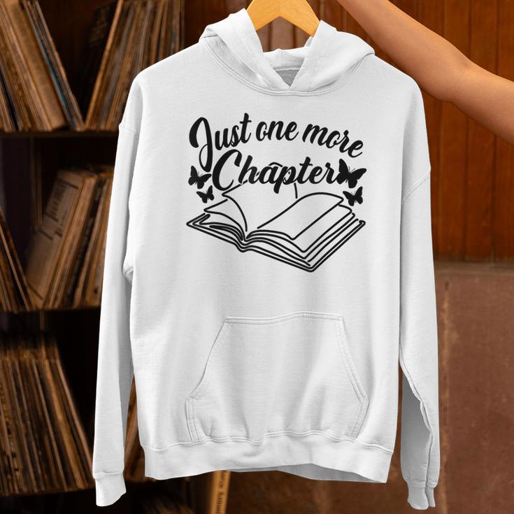 Reading Women Girls Just One More Chapter Book Lover Unisex Hoodie Reading Women Girls Just One More Chapter Book Lover Unisex Hoodie