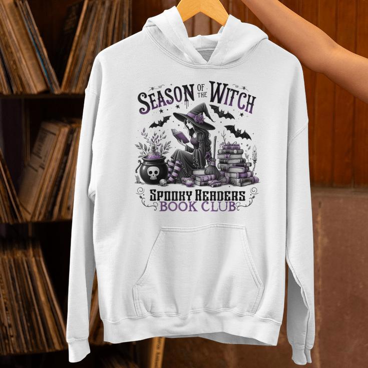 Season Of The Witch Spooky Readers Book Club Halloween Party Unisex Hoodie