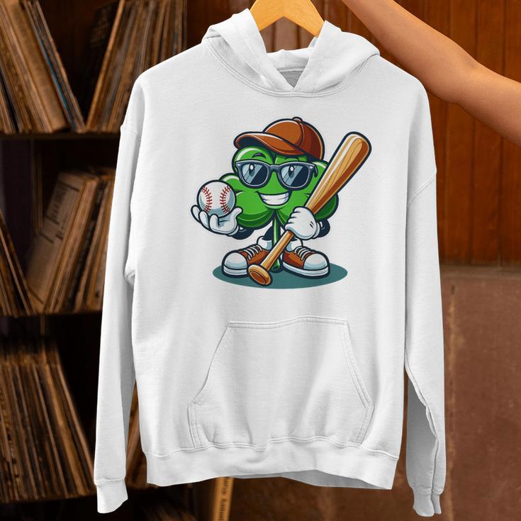 Shamrock Baseball St Patrick's Day Kids Boys Toddlers Premium Tri-Blend Unisex Hoodie Shamrock Baseball St Patrick's Day Kids Boys Toddlers Premium Tri-Blend Unisex Hoodie