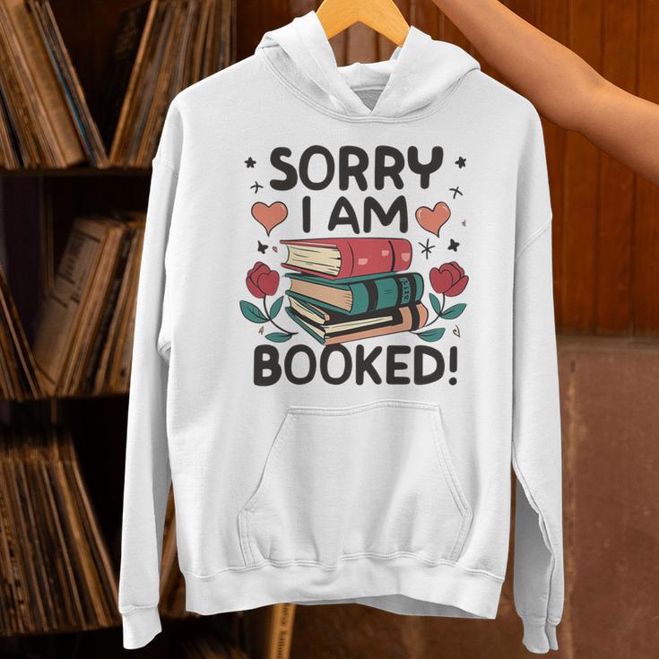 Sorry i Am Booked Book Lover Premium Tri-Blend Unisex Hoodie Sorry i Am Booked Book Lover Premium Tri-Blend Unisex Hoodie